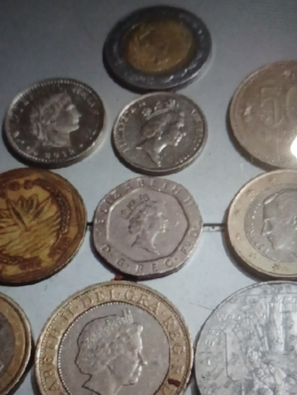 Mixed Coin Collection - Silver and Gold Tones
